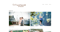 Desktop Screenshot of carolharroldphotography.com